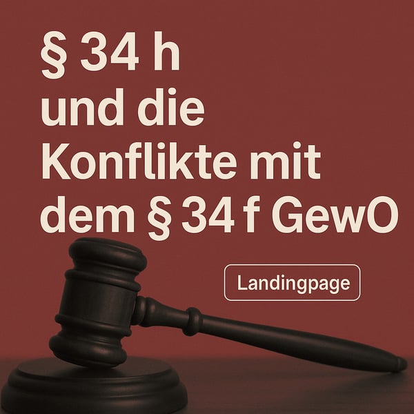 Unzulässige Kooperationen mit 34f Vermittlern