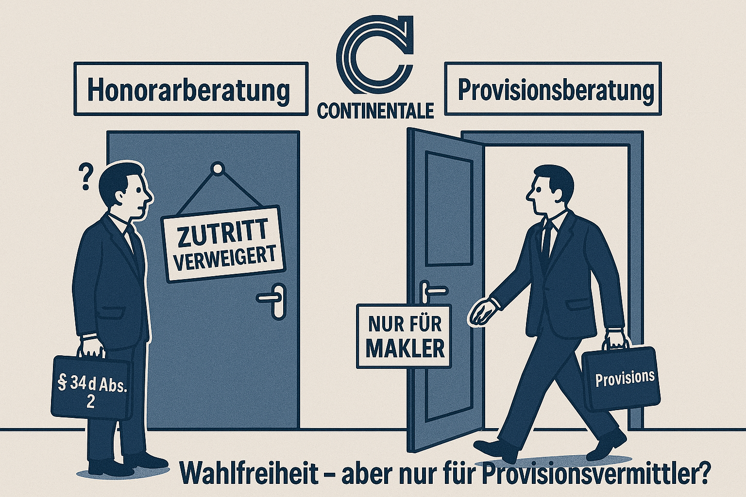 Continentale verwehrt echten Honorarberater Zugang zu Honorartarifen