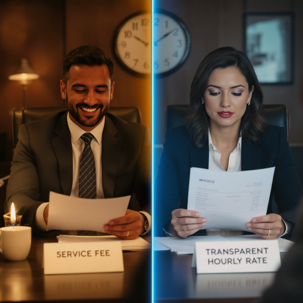Servicentgelt als Provisionsersatz vs. tatsächlichen Aufwand